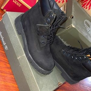 Black Timberland Boots